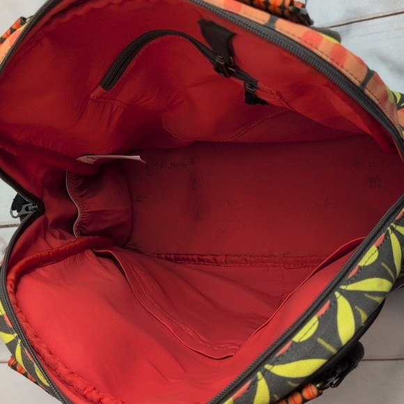 Petunia Pickle Bottom Diaper Satchel Bookbag Purse Bright Bold Floral Design - Picture 7 of 8